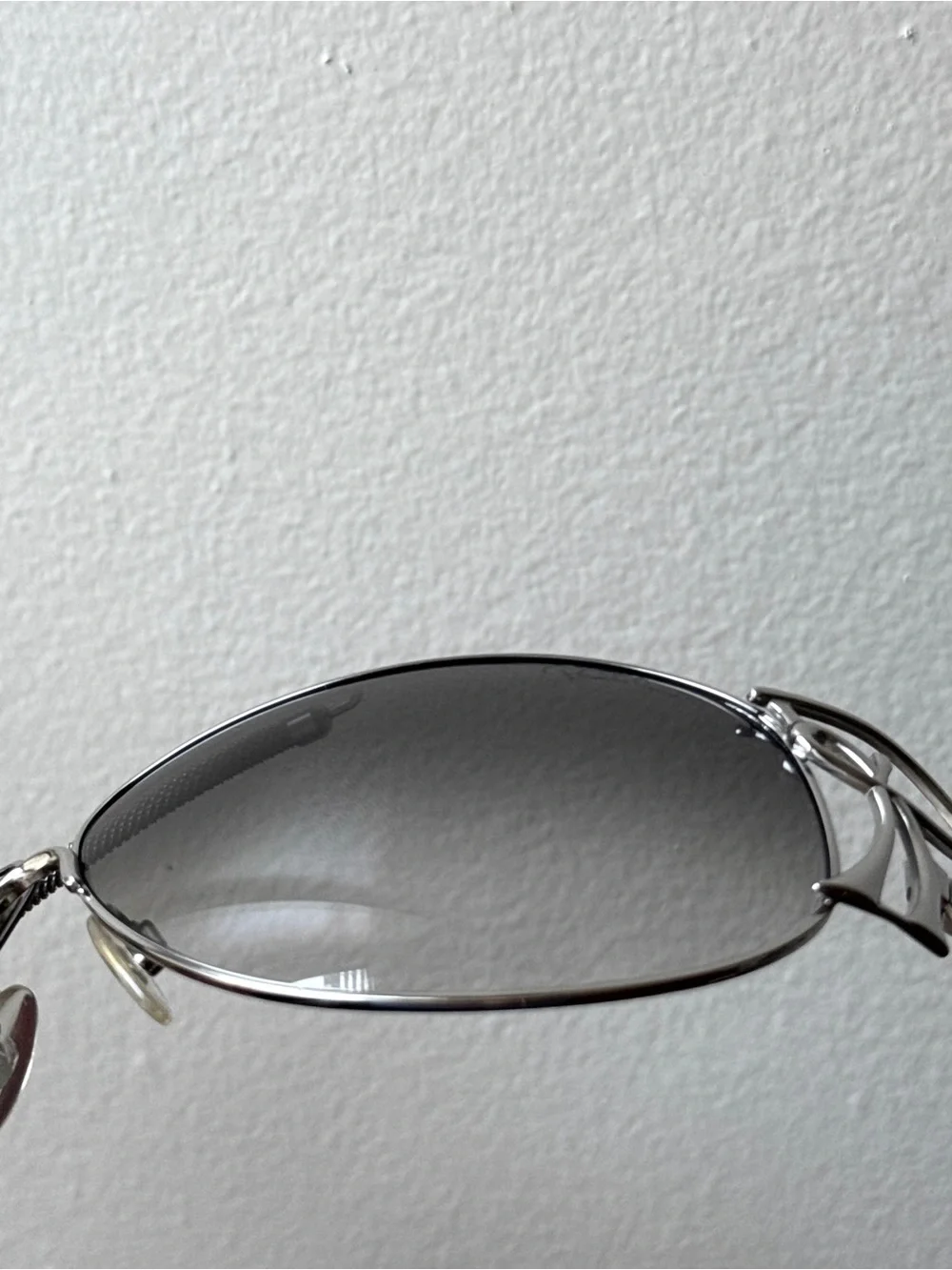 ROBERTO CAVALLI Beid 850S E98 Silver Womens Aviator Gradient Sunglasses 70-8-115